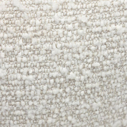 Sedia imbottita SAMMA, beige e grigio, bouclé