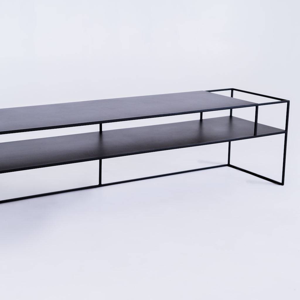 Tavolo RTV SENSO FLOWER METAL 170x45 P - nero