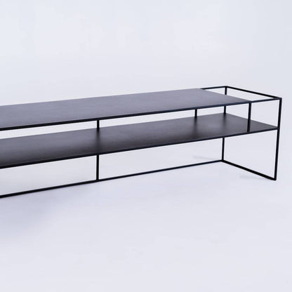 Tavolo RTV SENSO FLOWER METAL 170x45 P - nero