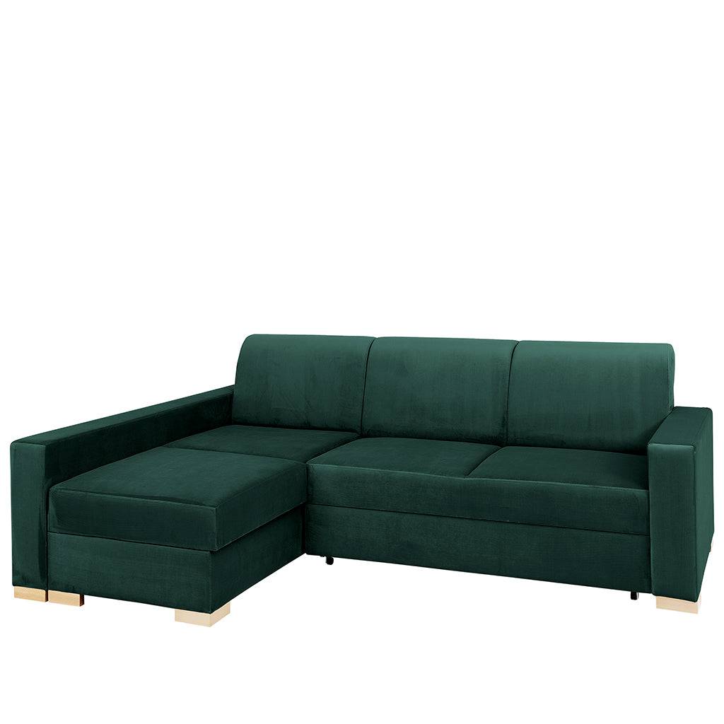 Divano Letto Angolare STABLE L - Avocado