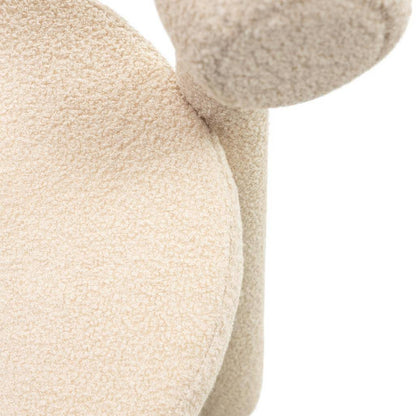 Sedia da Pranzo PERER II, Beige Bouclé