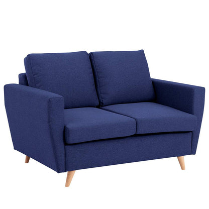Sofa LOVER 2-Sitzer - Tinte, Natur