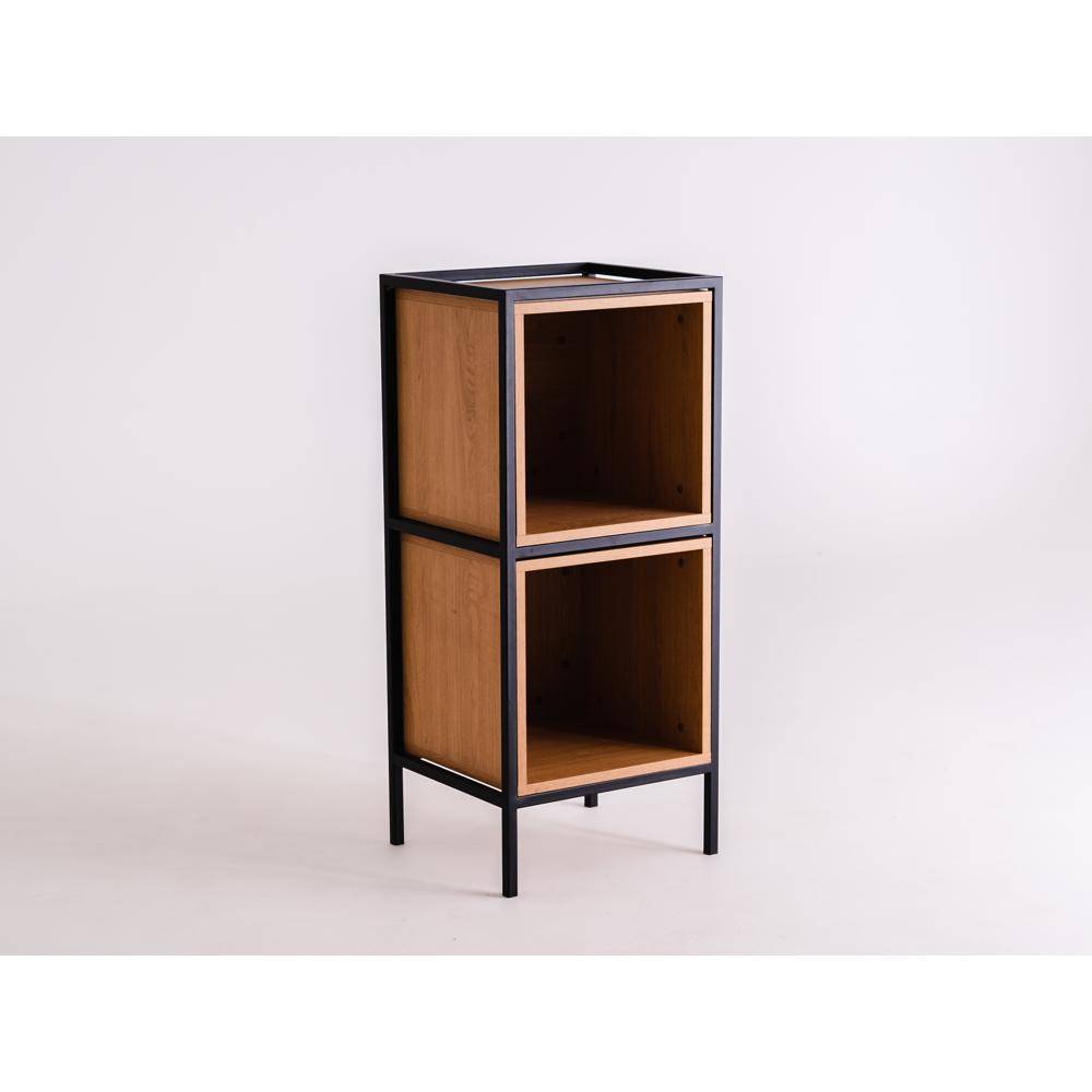 Rack SKAP 1R2 Box Doppio - Nero