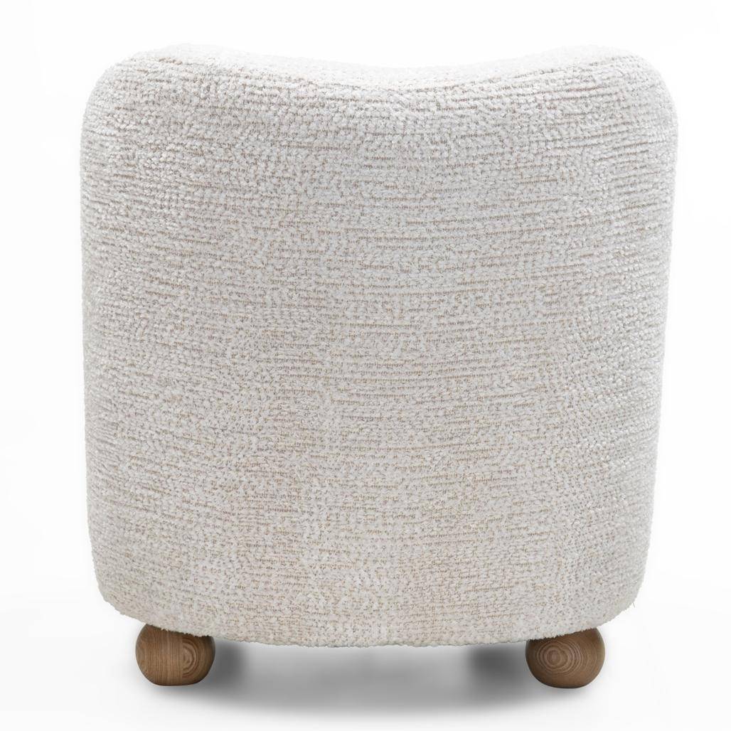 Poltrona Relax IMAMI, Beige, Forme Arrotondate