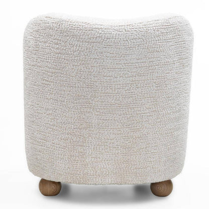 Poltrona Relax IMAMI, Beige, Forme Arrotondate