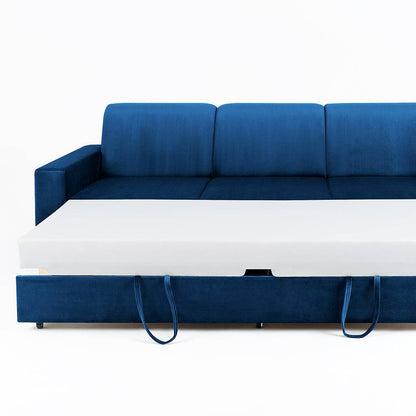 Schlafsofa STABLE 3-Sitzer - Erdbeerbaum, natur
