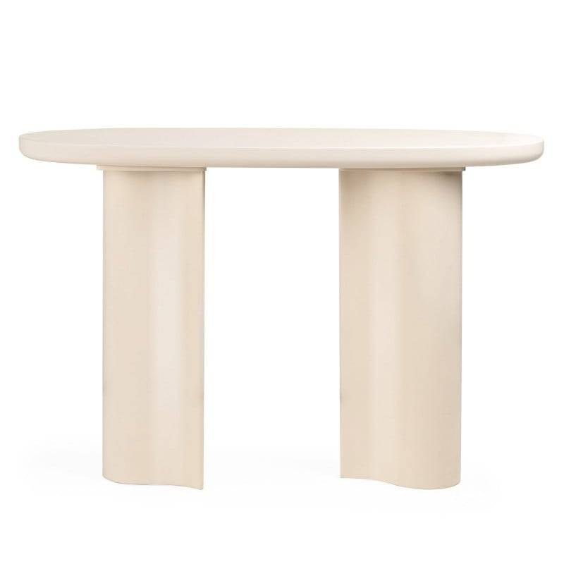 Scrivania PUREL 120 cm Beige Chiaro Lucida