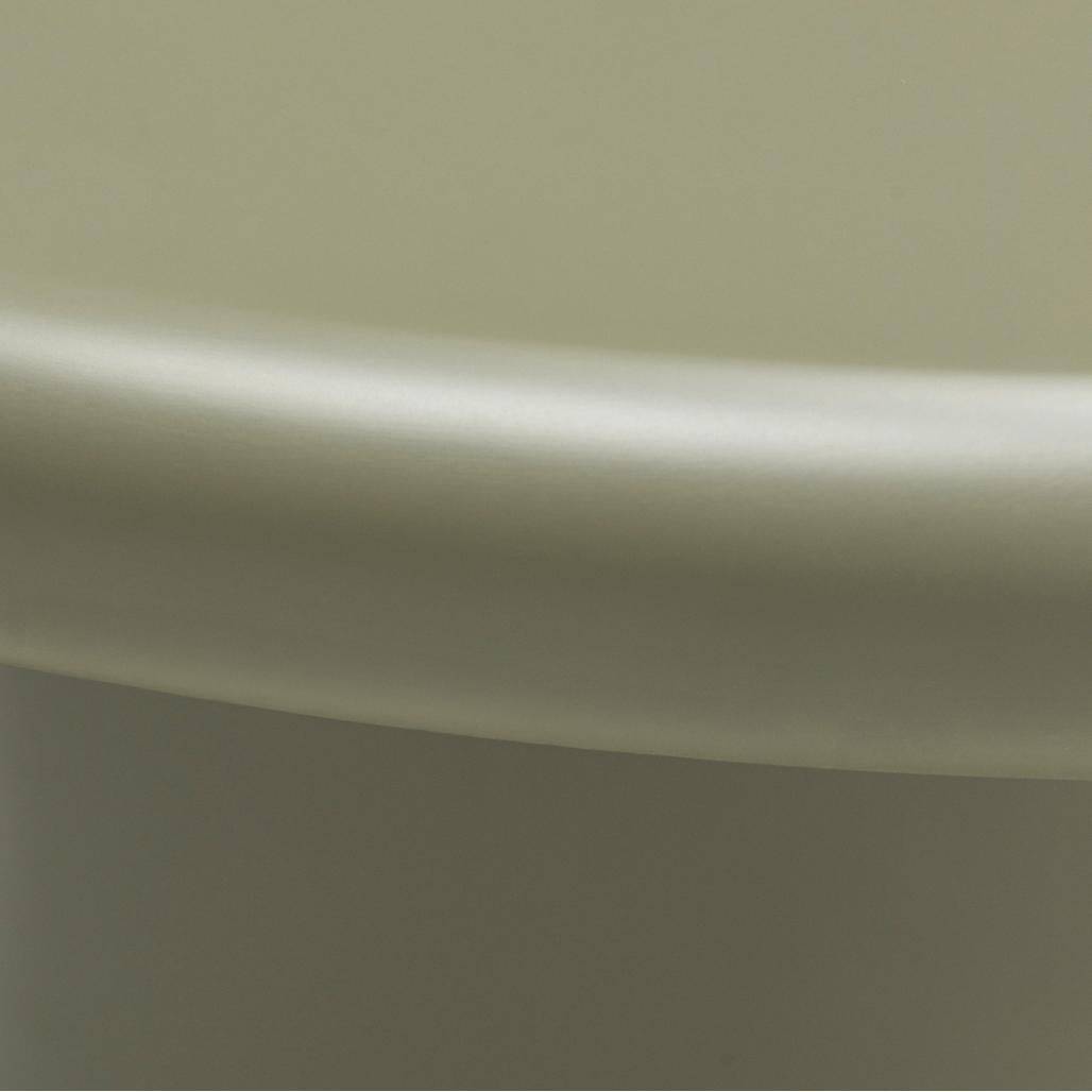 Tavolino da caffè 60 cm HARP, verde oliva, opaco