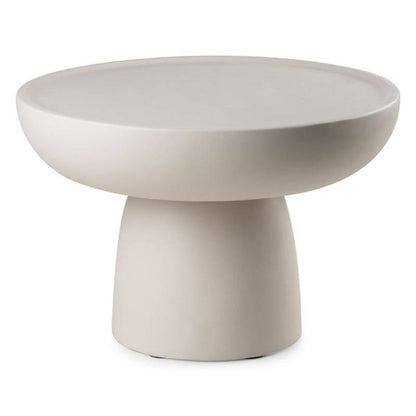 LORENSI Couchtisch 60 cm, beige, matt lackiert