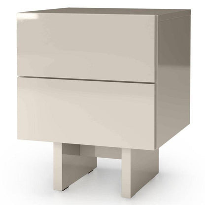 Comodino GLAM cashmere lucido