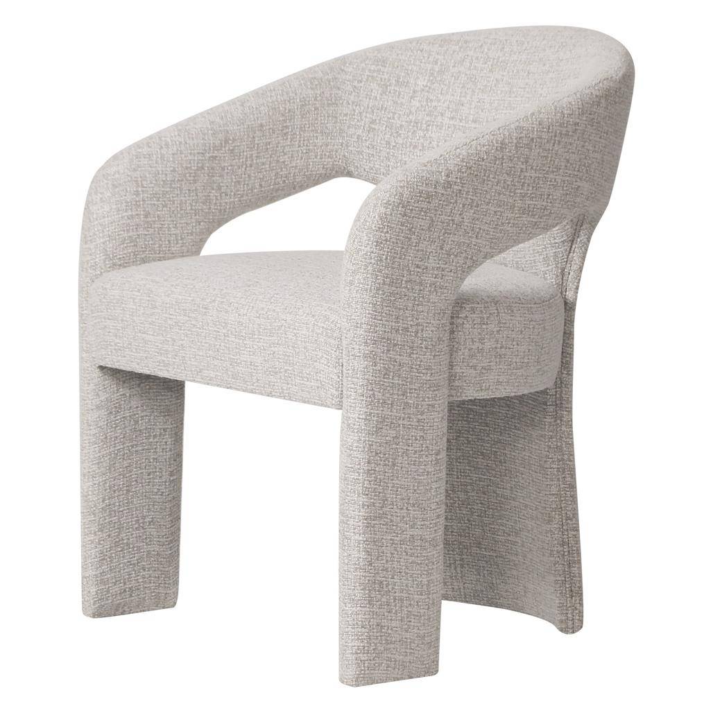 Polsterstuhl NAURINE, Beige und Creme