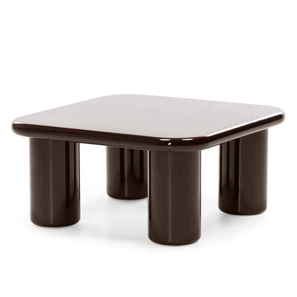 Couchtisch MURIEN 70 cm, Glänzende Schokolade