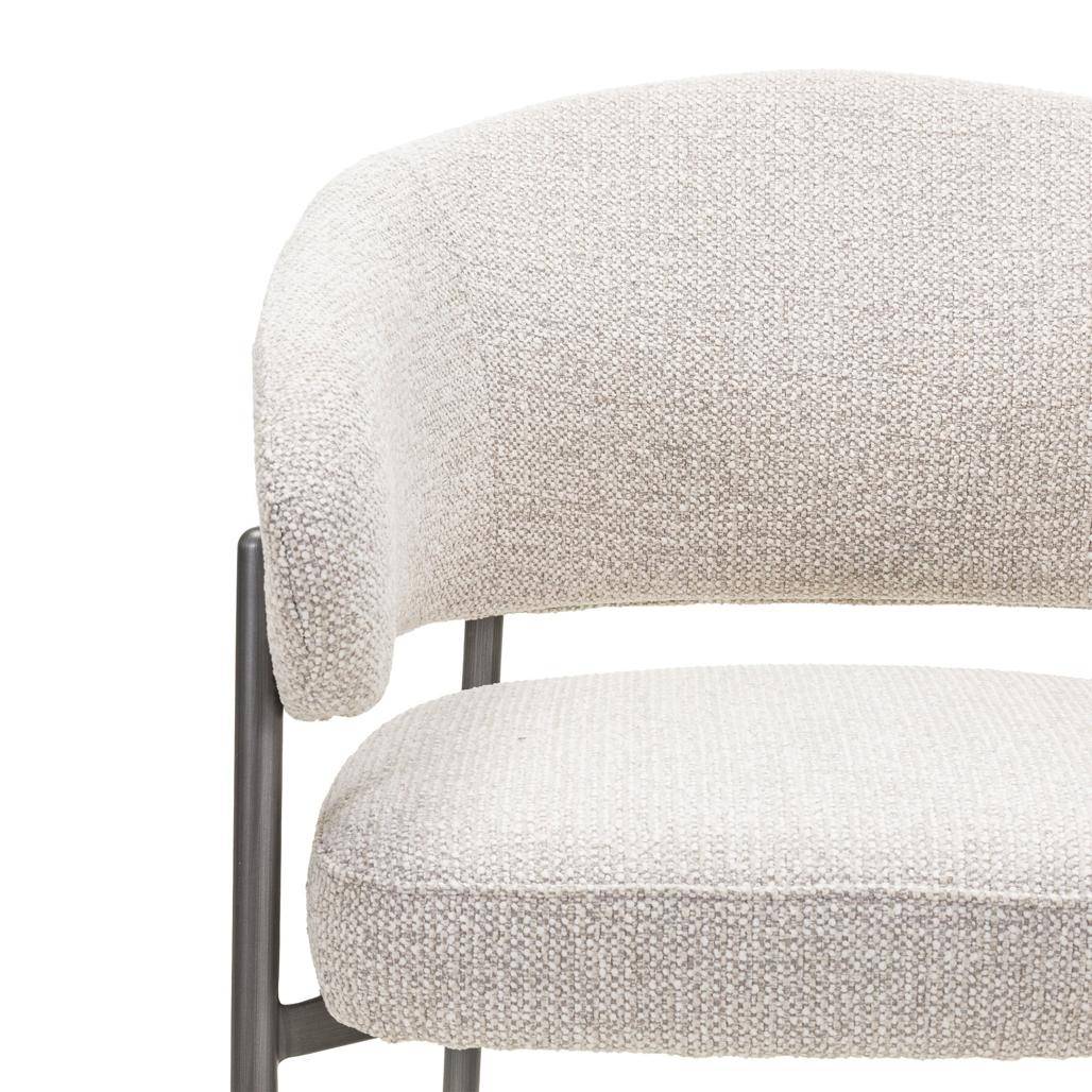 Polsterstuhl UMBRIA, beige/grau
