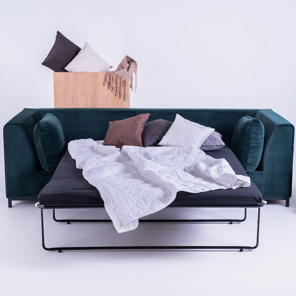 Schlafsofa 2-Sitzer WILLY - Chokeberry, Nutty