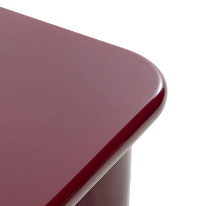Couchtisch MURIEN 70 cm, Bordeaux/Kirsche