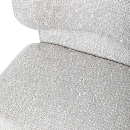 Sessel BIZZA, beige und grau gepolstert