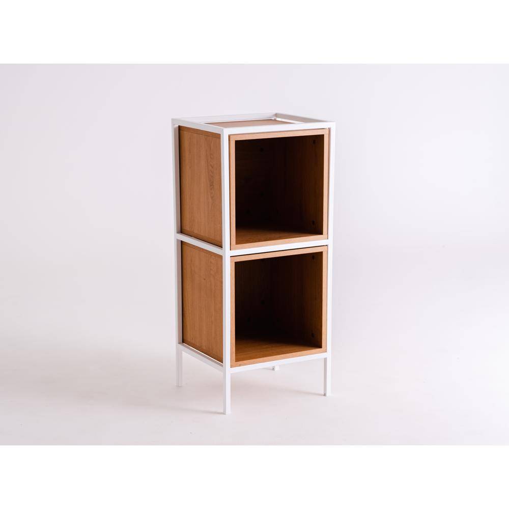 Rack SKAP 1R2 Box Doppio - Bianco