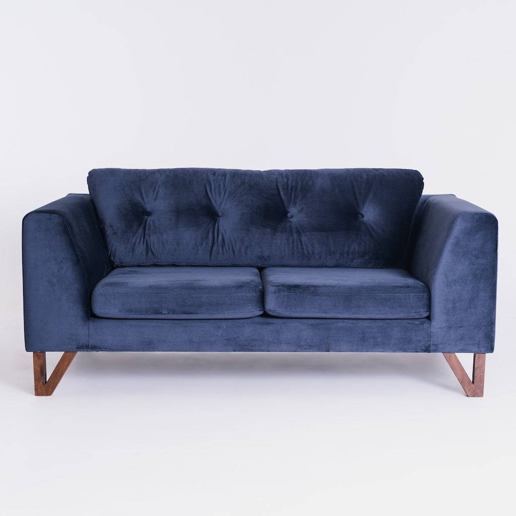 Schlafsofa 2-Sitzer WILLY - Chokeberry, Nutty