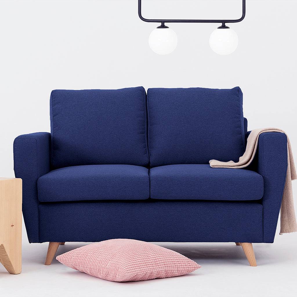 Sofa LOVER 2-Sitzer - Tinte, Natur