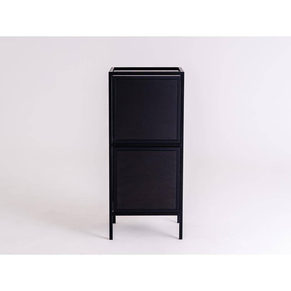 Rack SKAP Nero - 1 Ripiano 2 Ante