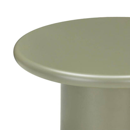 Tavolino da caffè 60 cm HARP, verde oliva, opaco