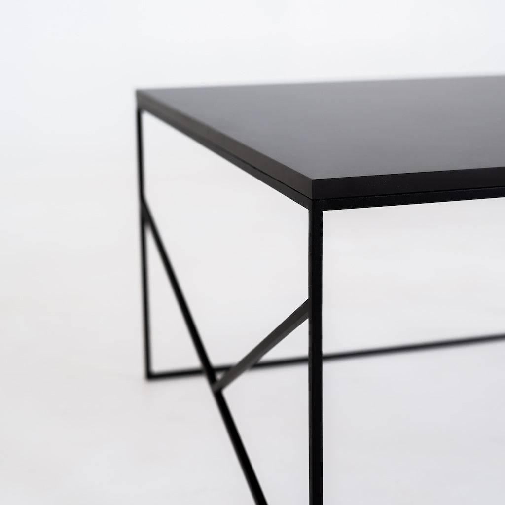 Tavolino da caffè FANCY Basic 80, Nero