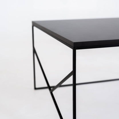 Tavolino da caffè FANCY Basic 80, Nero