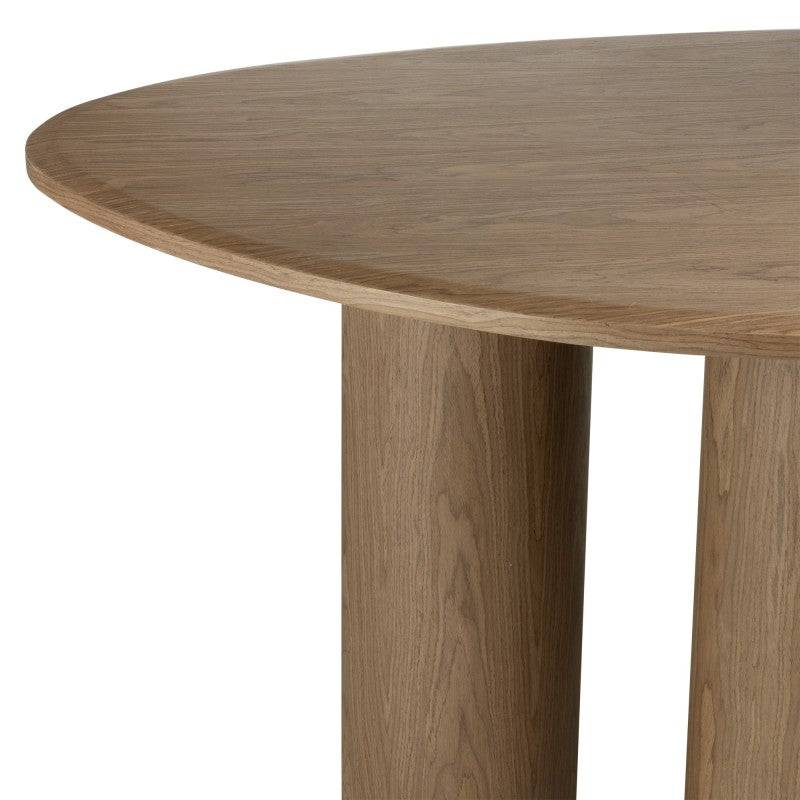 VISPI Esstisch 140 cm, Nussbaum
