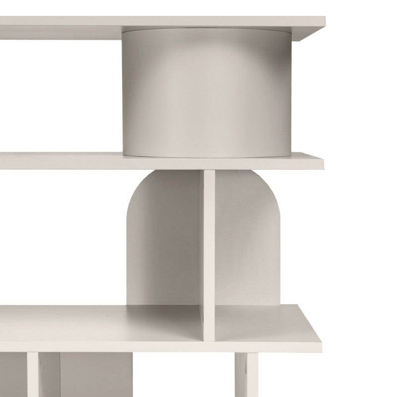 Libreria ANGALIR Cashmere Bassa con Fronti Arrotondati