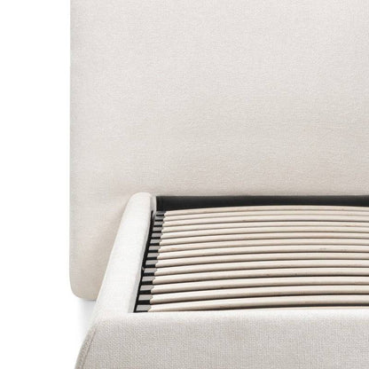 Letto UNAR imbottito 180x200 cm, beige