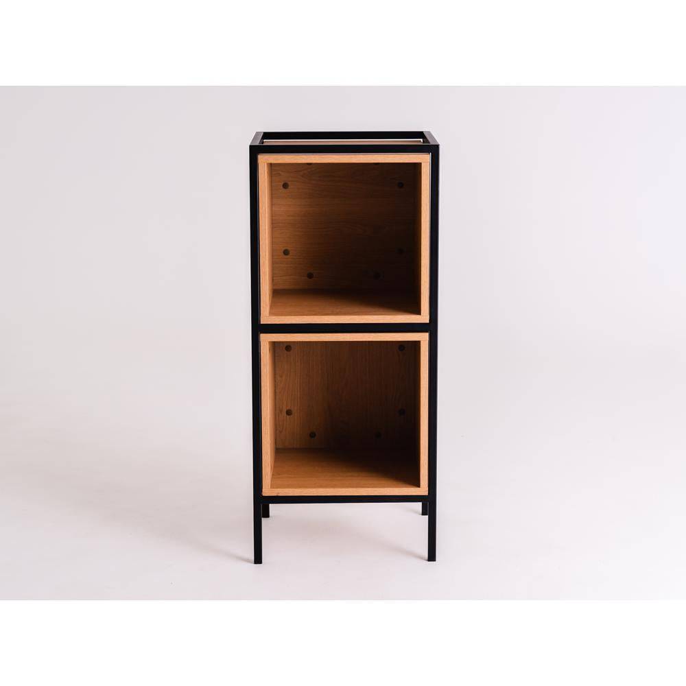 Rack SKAP 1R2 Box Doppio - Nero