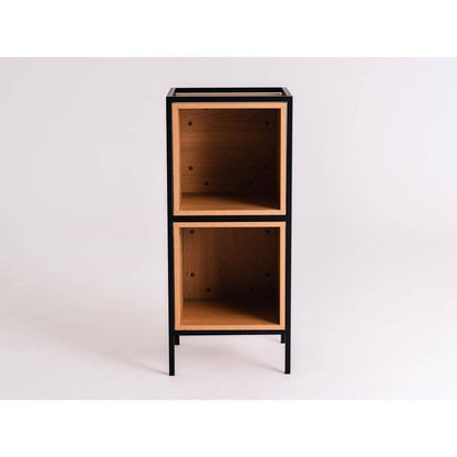 Rack SKAP 1R2 Box Doppio - Nero