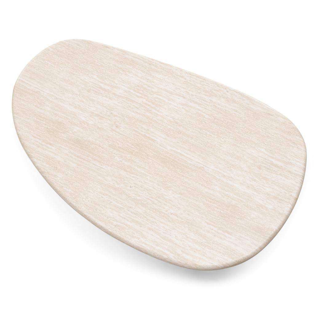 Tavolino da Caffè NADIN 130 cm, Travertino