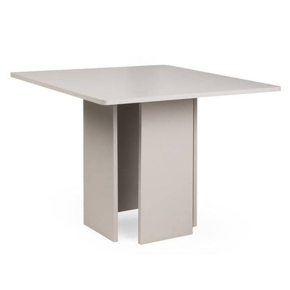Esstisch ASPER 100 cm quadratisch Kaschmir