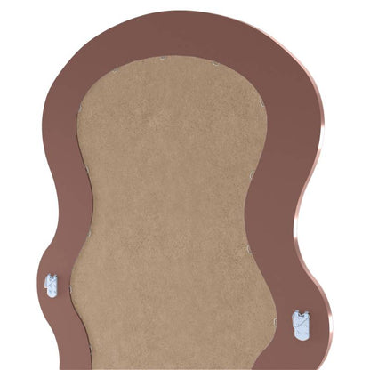 Specchio SELLEG 177x75 cm, forma organica, beige mousse