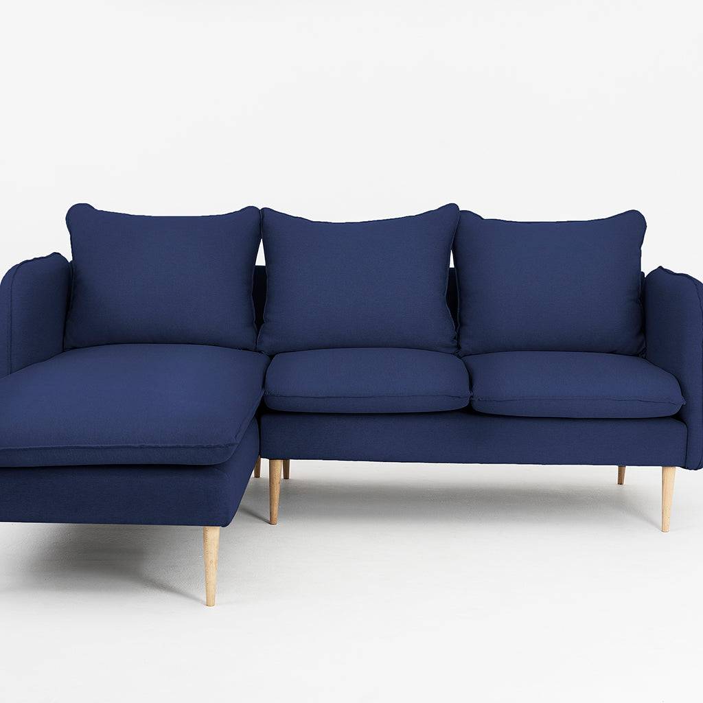 Ecksofa POSH L WOOD Tinte