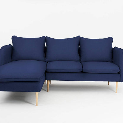 Ecksofa POSH L WOOD Tinte