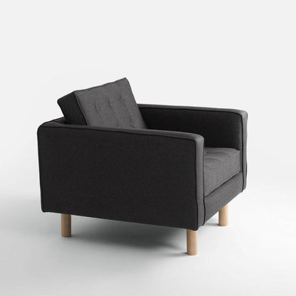 Sessel TOPIC WOOD, Carbon, Naturholz