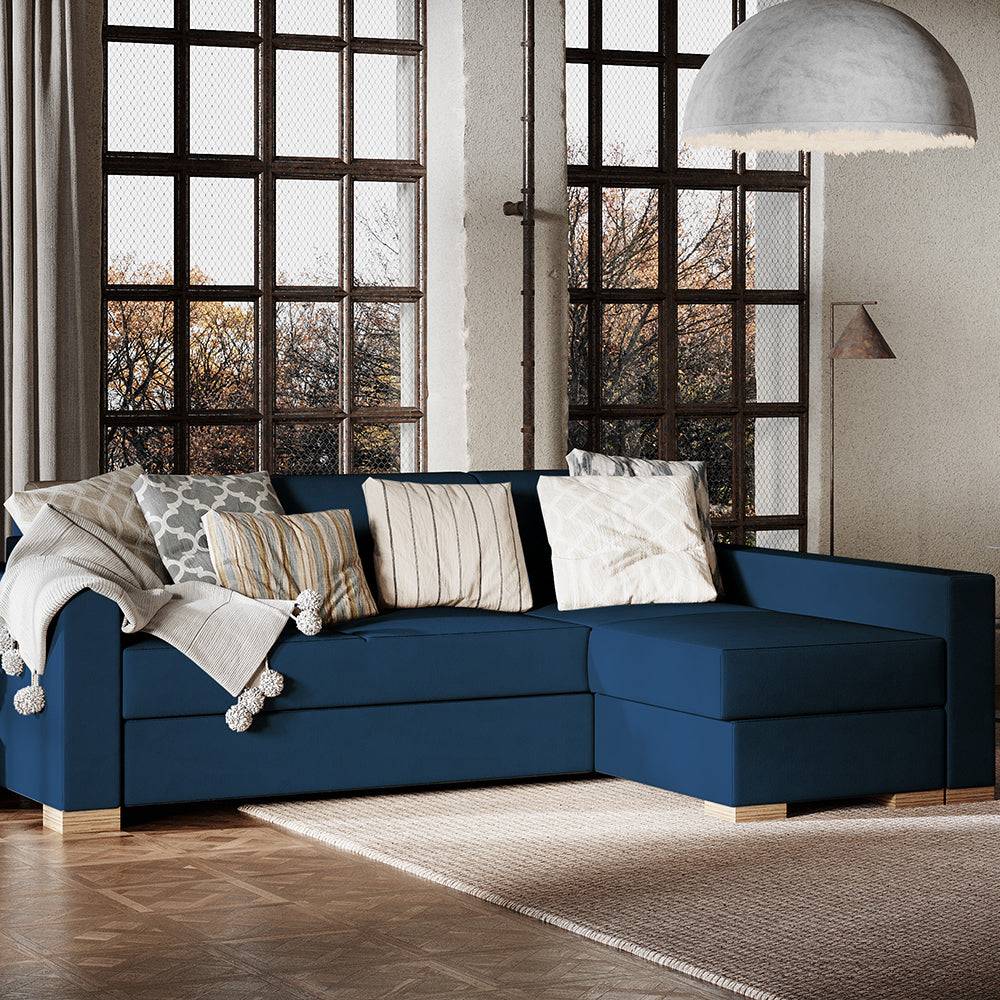 Divano Letto Angolare STABLE R - Chokeberry