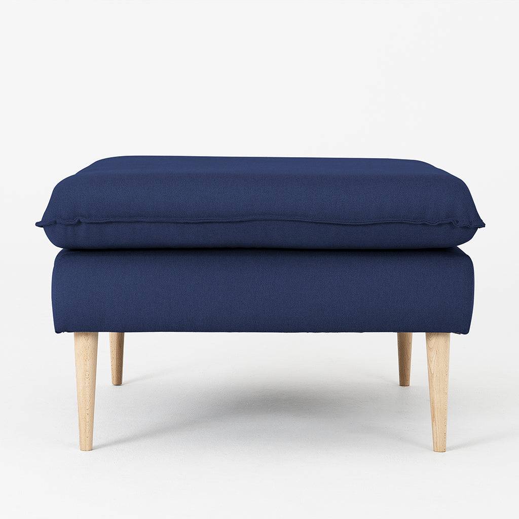 Pouf POSH WOOD - Ink, Legno Naturale