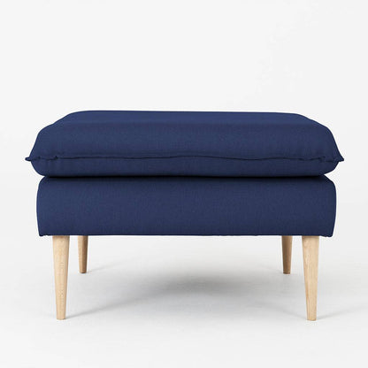 Pouf POSH WOOD - Ink, Legno Naturale
