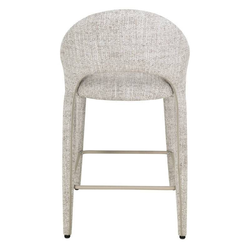 Barhocker LLAT, beige-braun