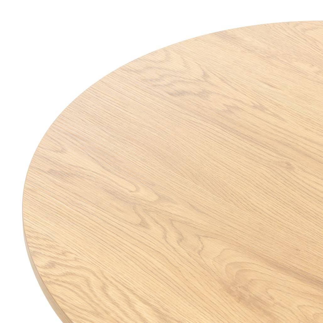 Tavolino Caffè UNANIME Ø80 cm, rovere