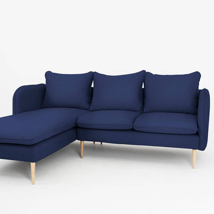 Ecksofa POSH L WOOD Tinte