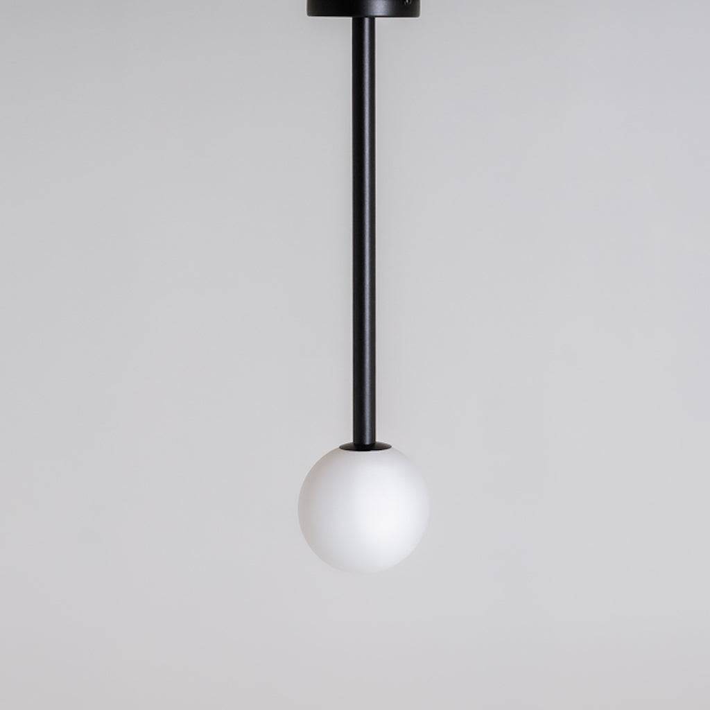 Lampada a soffitto SODO M - Nero