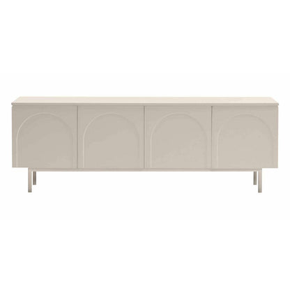 Mobile TV AESTHETIC quattro ante, cashmere