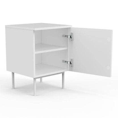 Comodino AESTHETIC, bianco
