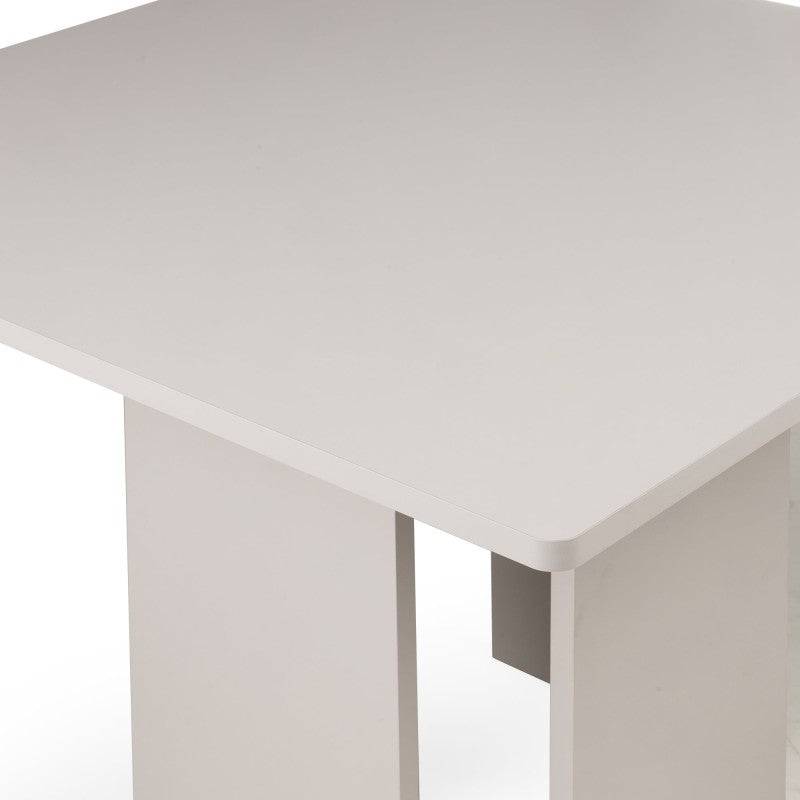 Esstisch ASPER 100 cm quadratisch Kaschmir