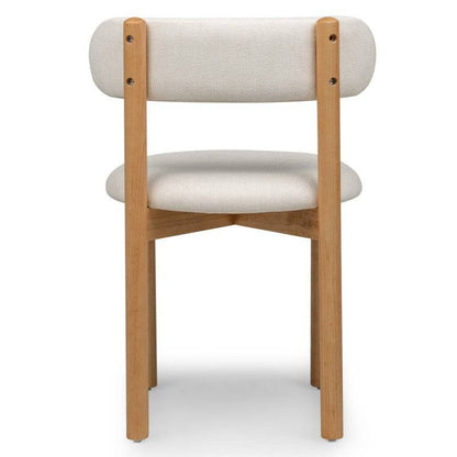 Sedia YANG Crema/Legno Naturale