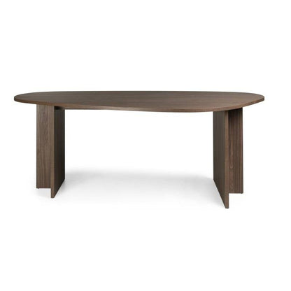 Tavolo ZEV 200 cm piano irregolare, noce Lincoln
